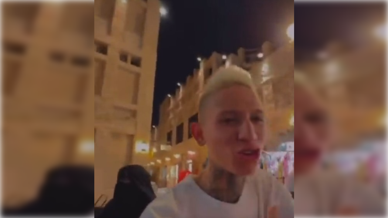 La Liendra, criticado por preguntar por una burka en Qatar.