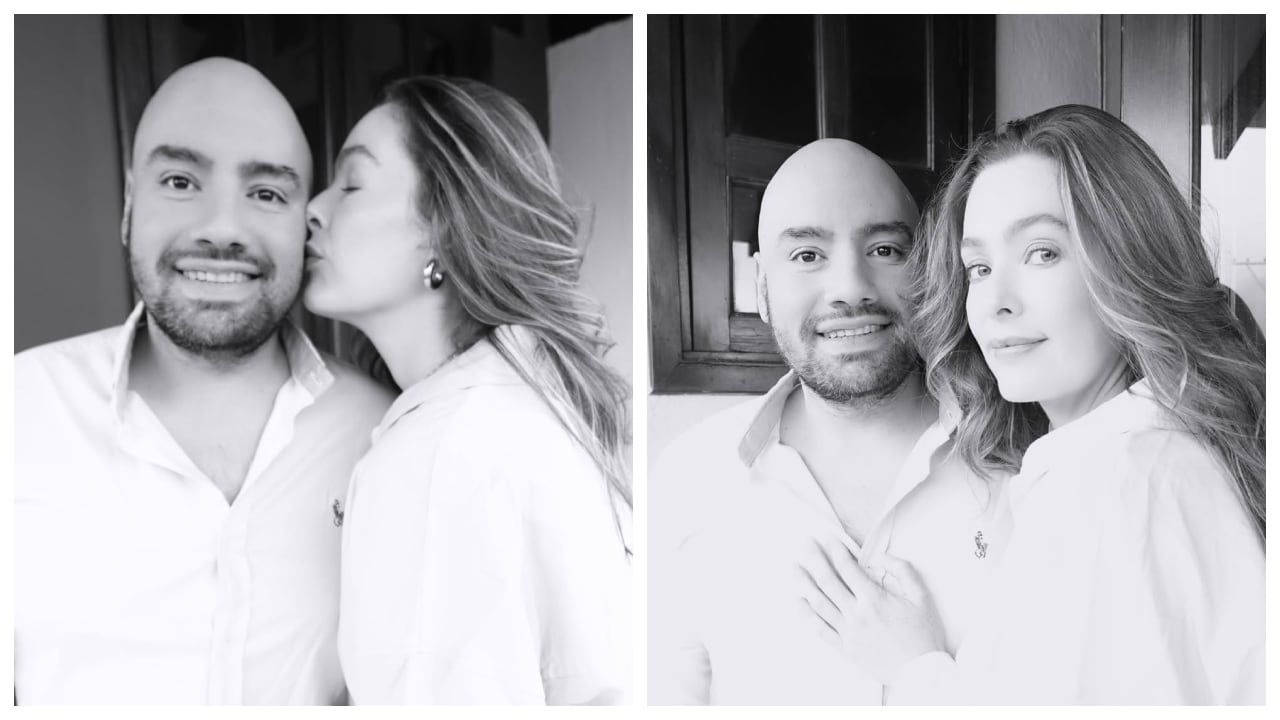 Michelle Rouillard se mostró muy enamorada.