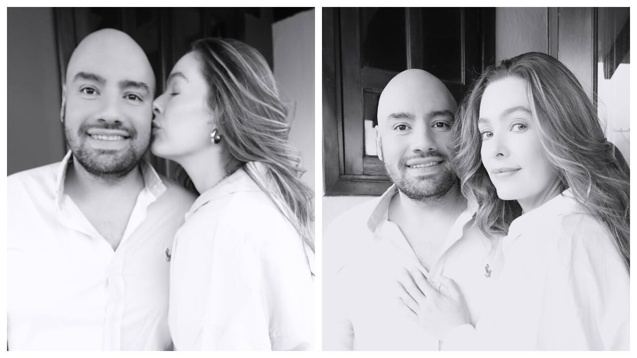 Michelle Rouillard se mostró muy enamorada.