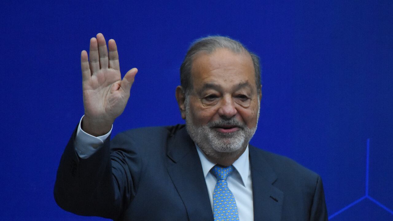 Carlos Slim, el multimillonario mexicano dueño de una de las empresas de telecomunicaciones más importantes de Latinoamérica (Photo by Carlos Tischler/Getty Images)