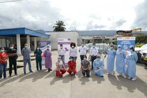 Minciencias entregó cabinas despresurizadas para el manejo de covid - 19 en Putumayo