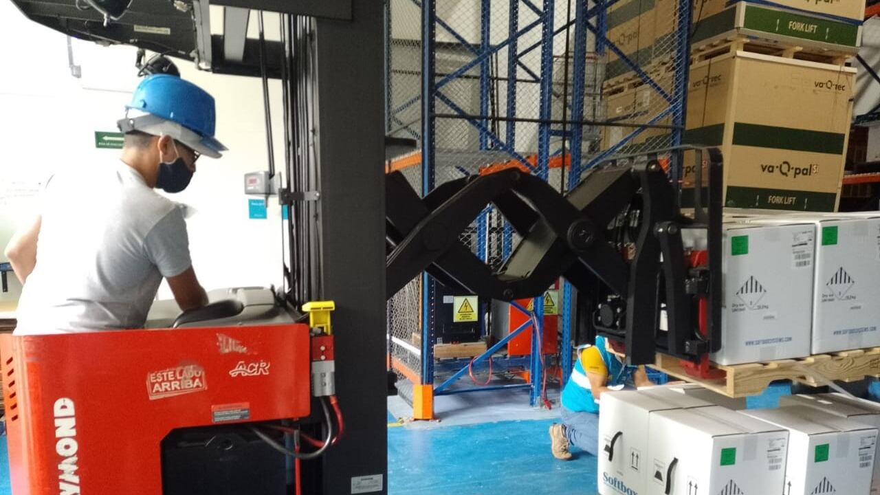 Con esto se cumple el millón de dosis que se tenían previstas para llegar en diciembre.