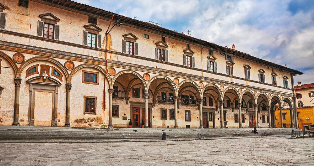 Fachada de la Basílica de Santissima Annunziata