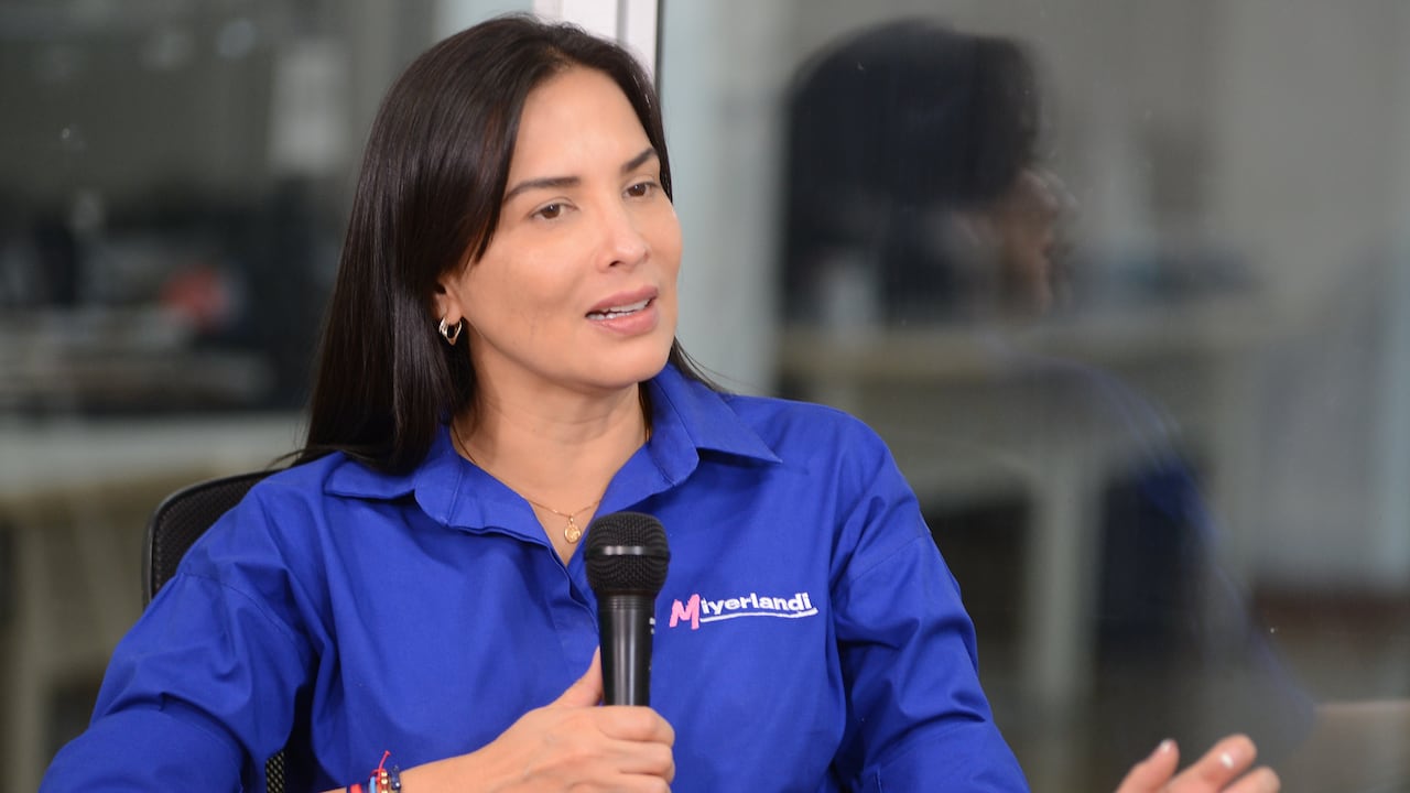 Política: Entrevista candidata a la Alcaldía de Cali. Miyerlandi Torres. foto José L Guzmán. El País. agosto 31-23