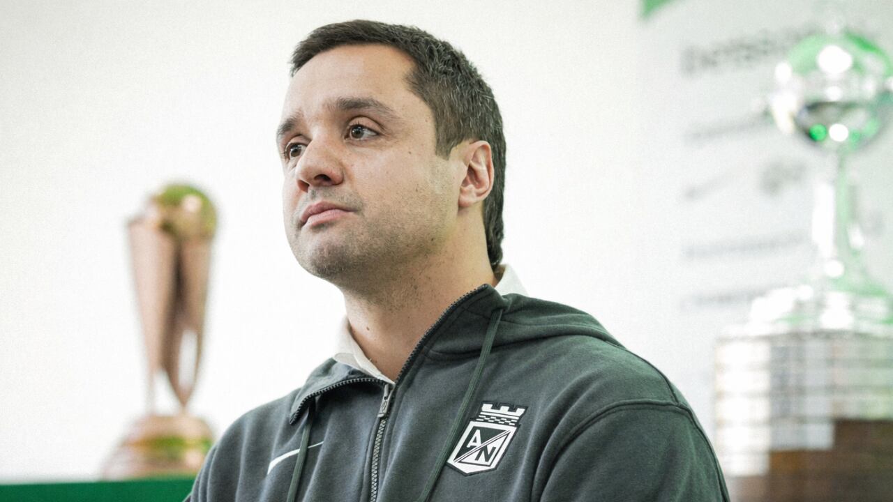 Sebastián Arango, presidente de Atlético Nacional
