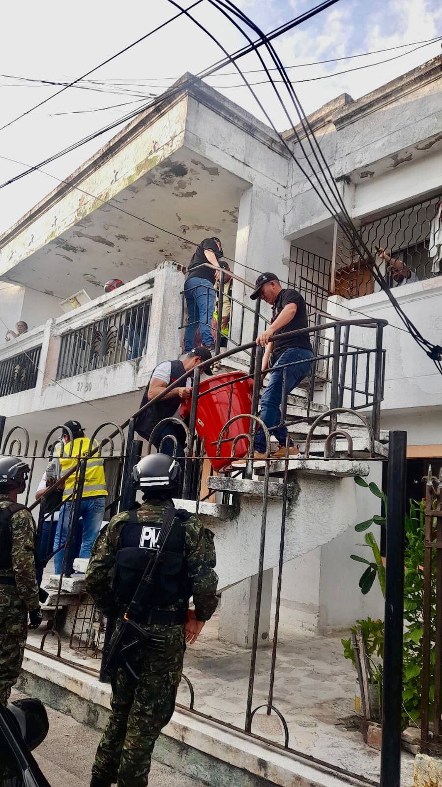 Operativo contra el licor adulterado en Barranquilla.