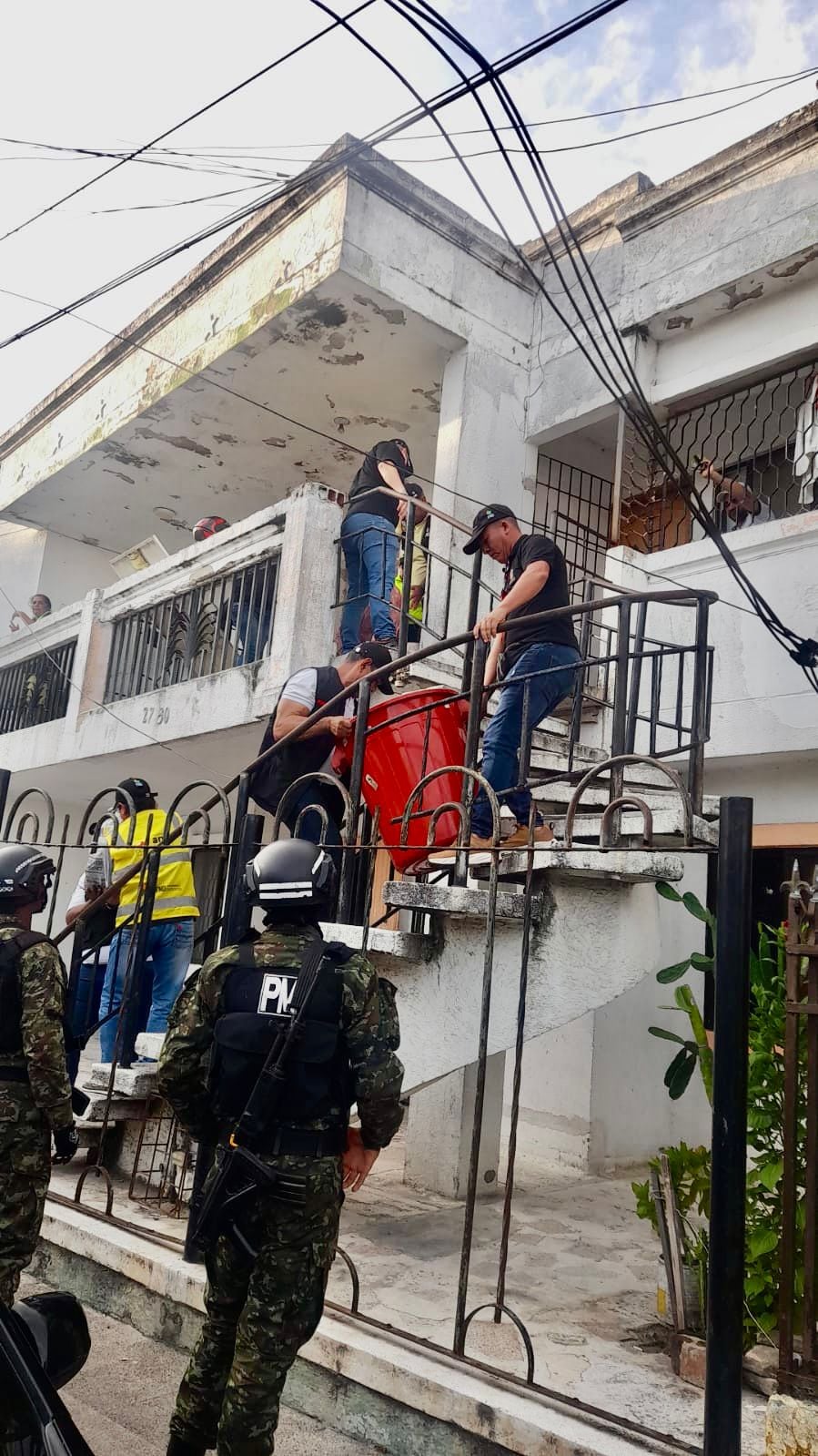 Operativo contra el licor adulterado en Barranquilla.