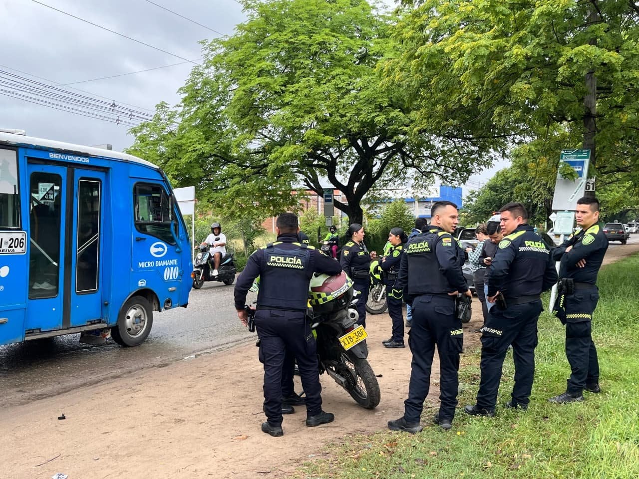 En este lugar se registró el ataque criminal.