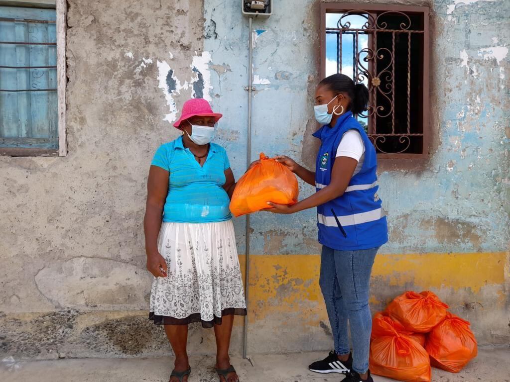 Entrega ayudas humanitarias Chocó