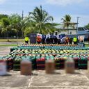 Las lanchas se dirigían a Panamá desde el Golfo de Urabá.