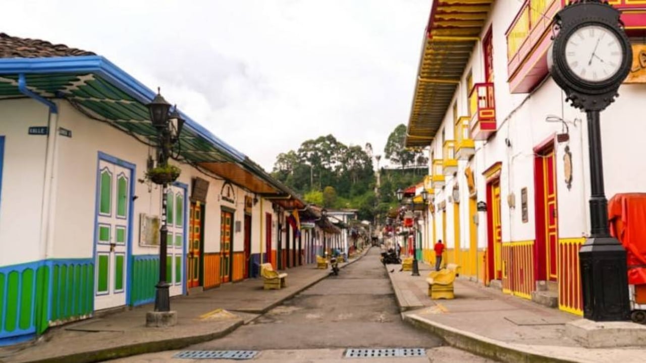 Salento completamente solo en medio de la cuarentena nacional. Foto: Luz Piedad Herrera | Turismo Colombia coronavirus