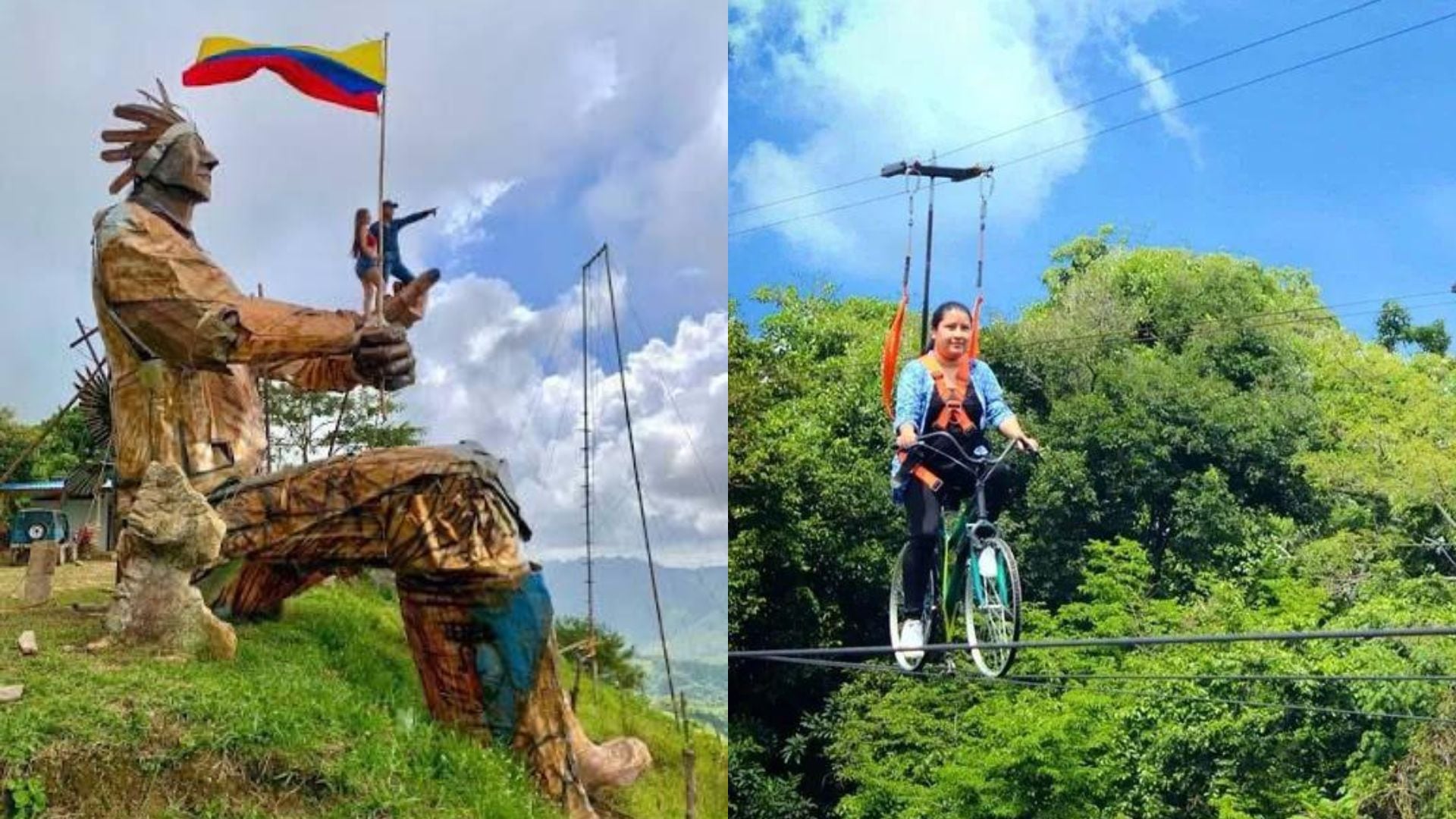 Aventuras y ecoparques se destacan entre los atractivos turísticos del municipio.