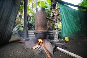 Elaboración del viche en Piliza, Chocó.