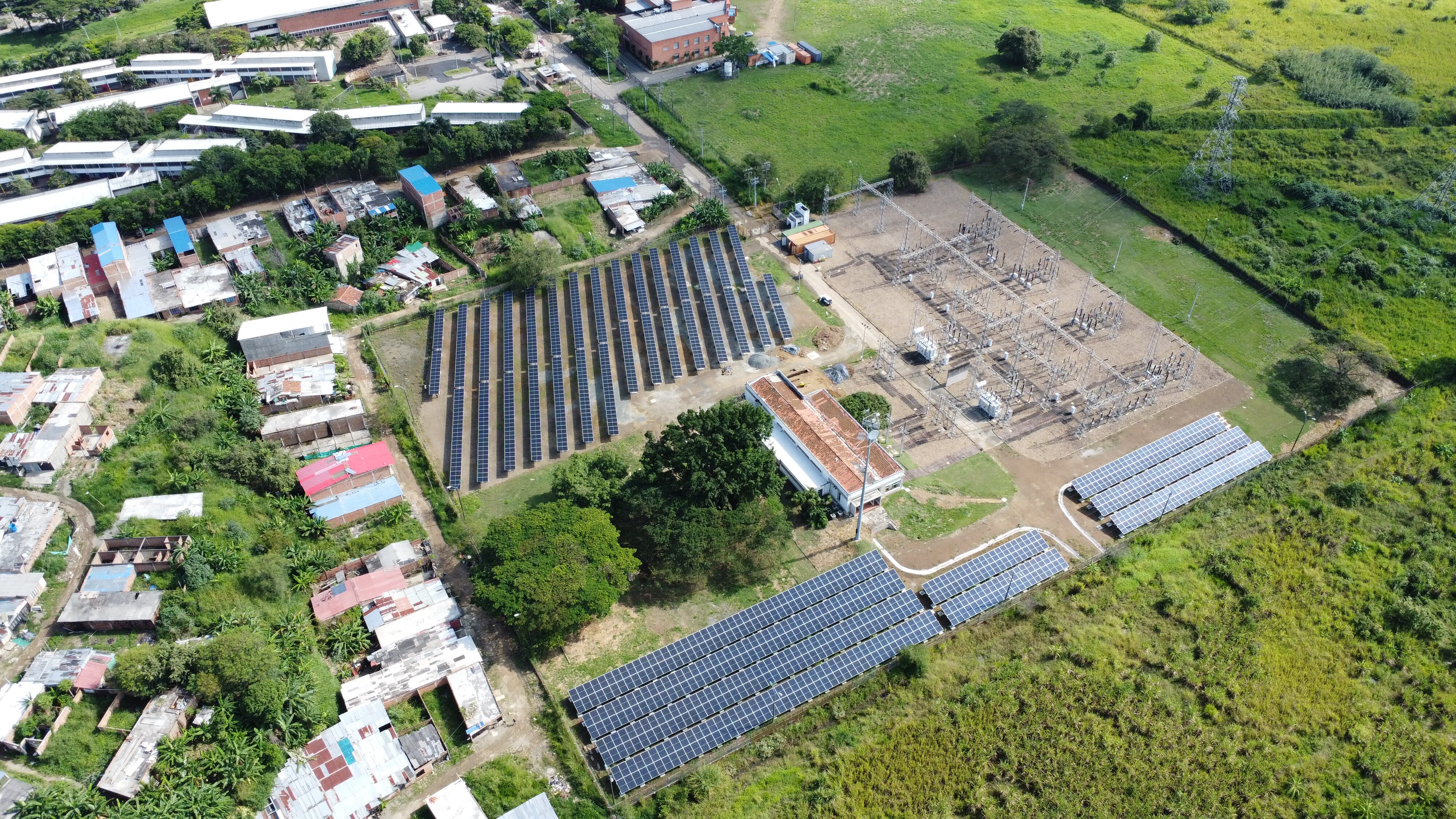 planta solar fotovoltaica de generación distribuida