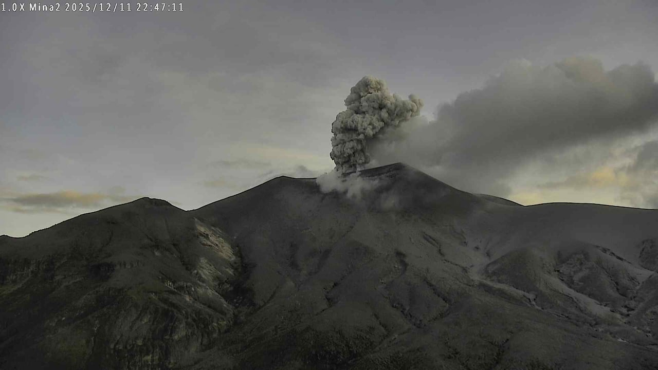 Servicio Geológico Colombiano da nuevos detalles sobre la actividad volcánica del Puracé, registra “aumento de temperatura en