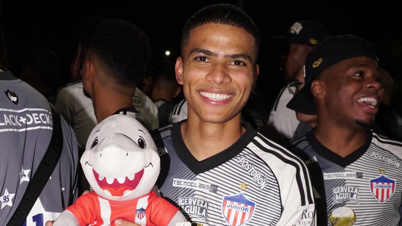 José Enamorado, extremo derecho del Junior de Barranquilla.