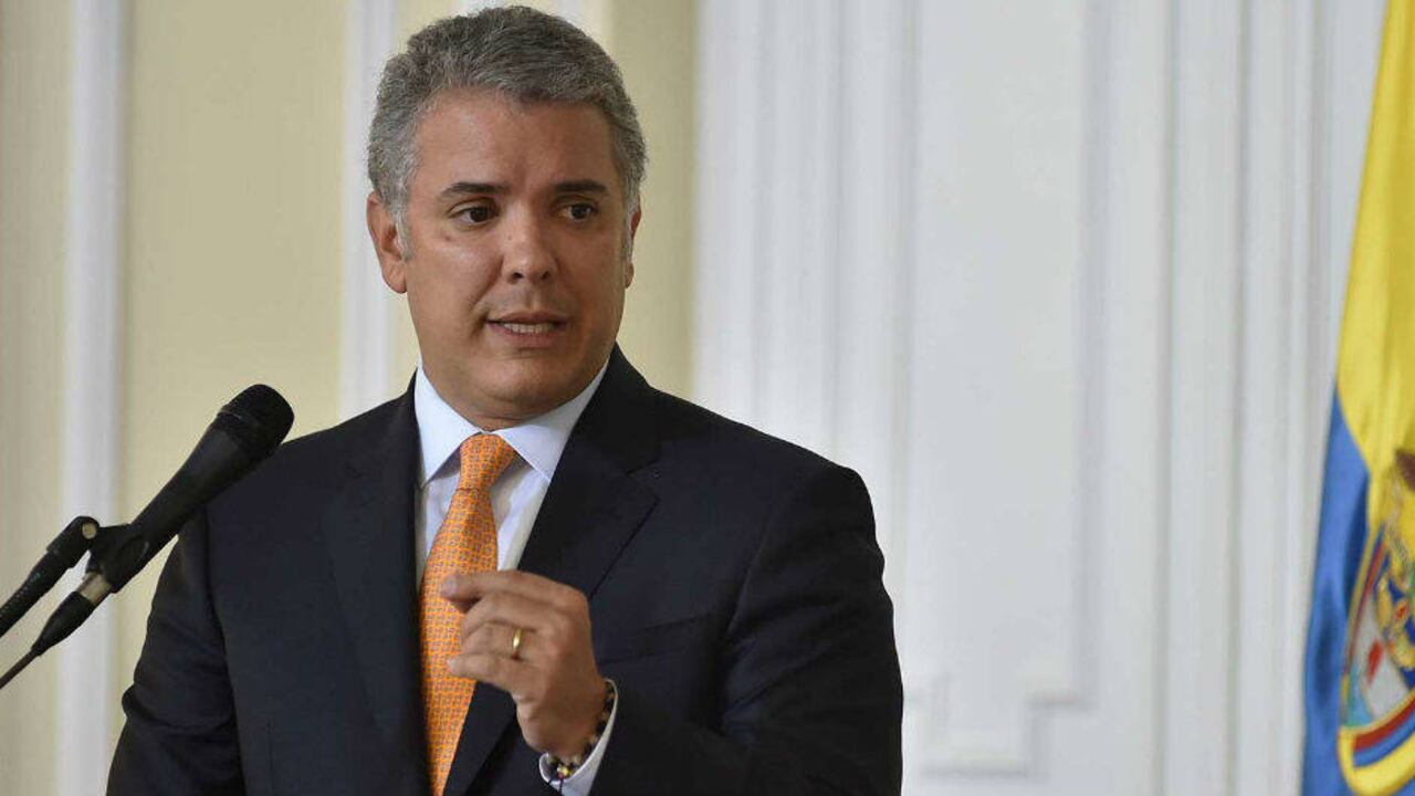 El presidente Iván Duque hizo los anuncios.