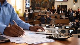 El Concejo de Bogotá debate una reforma tributaria presentada por la administración de Carlos Fernando Galán.