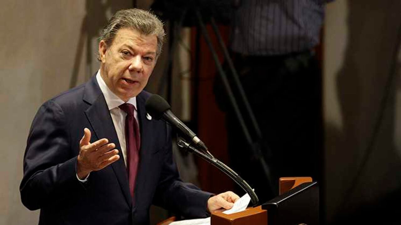 Juan Manuel Santos, presidente de Colombia
