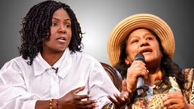 Aida Quilcué Francia Márquez