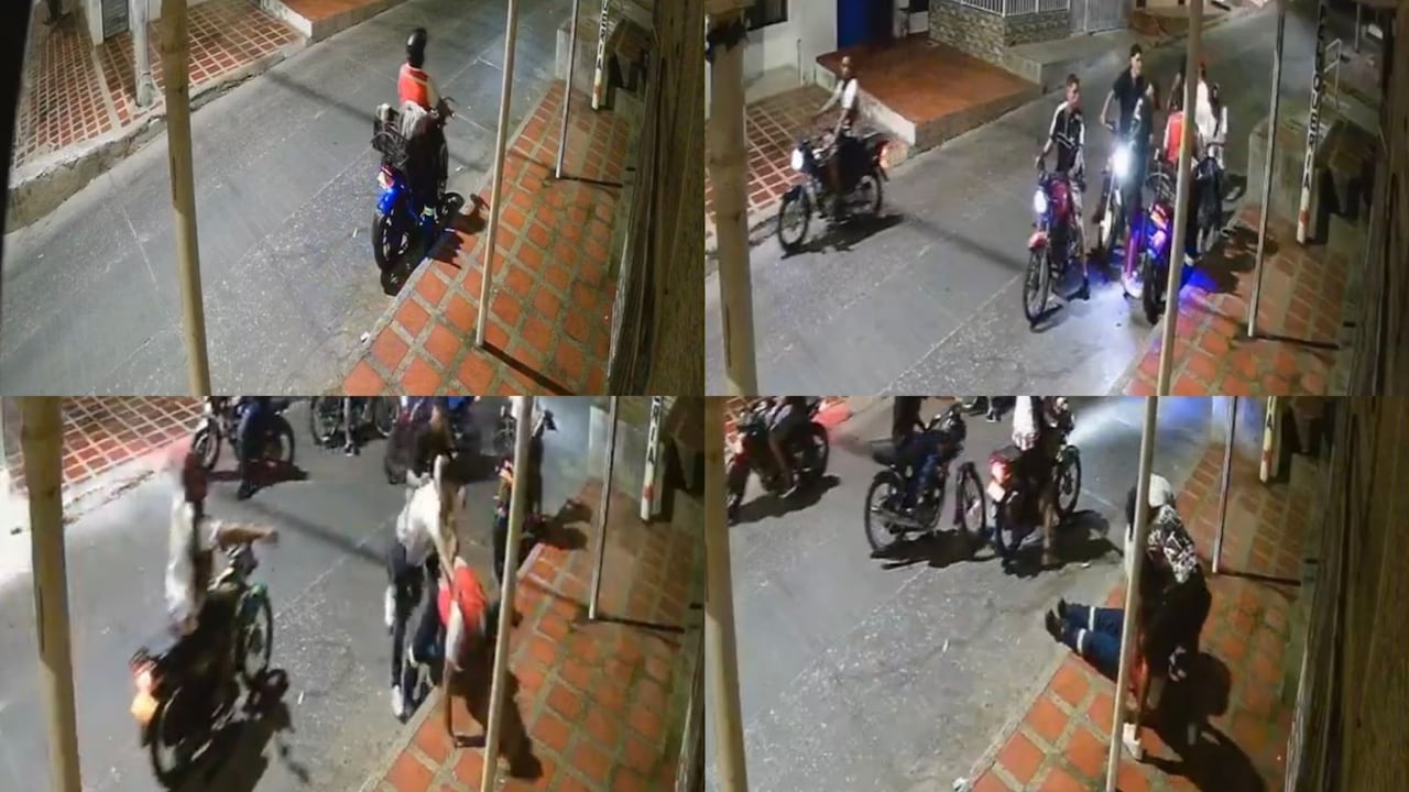 El robo y la brutal agresión quedó en video que está en poder de la Policía.