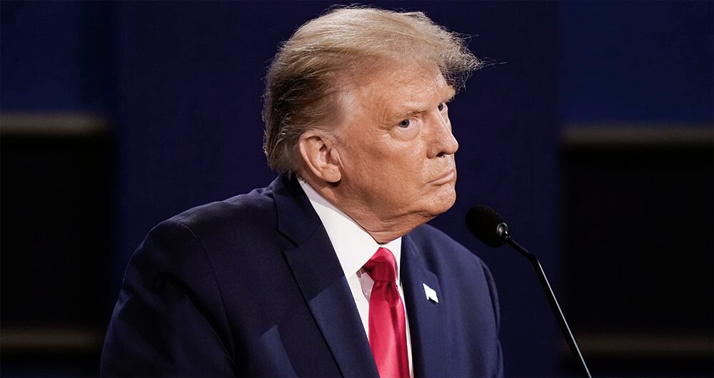 Presidente de los Estados Unidos, Donald Trump.