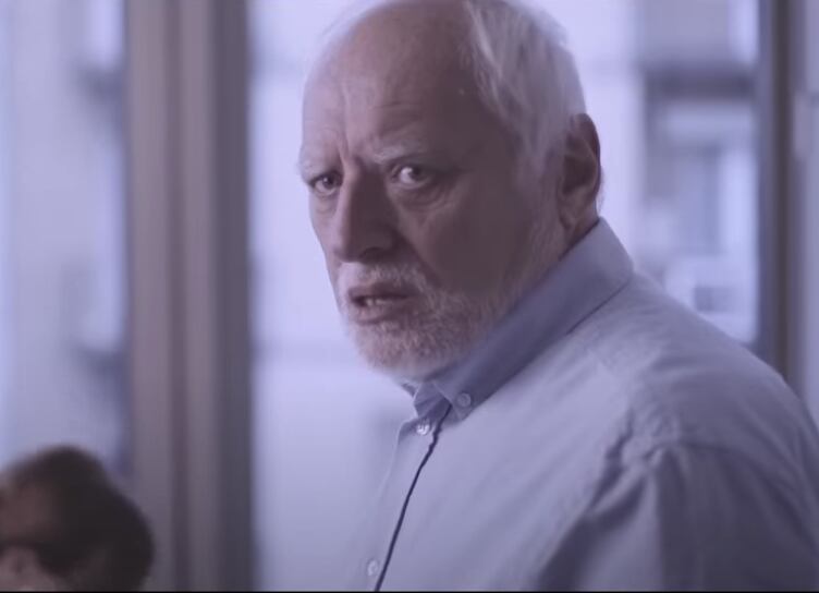 Su nombre real es András Arató y saltó a la fama gracias al meme que en redes fue bautizado como Harold.