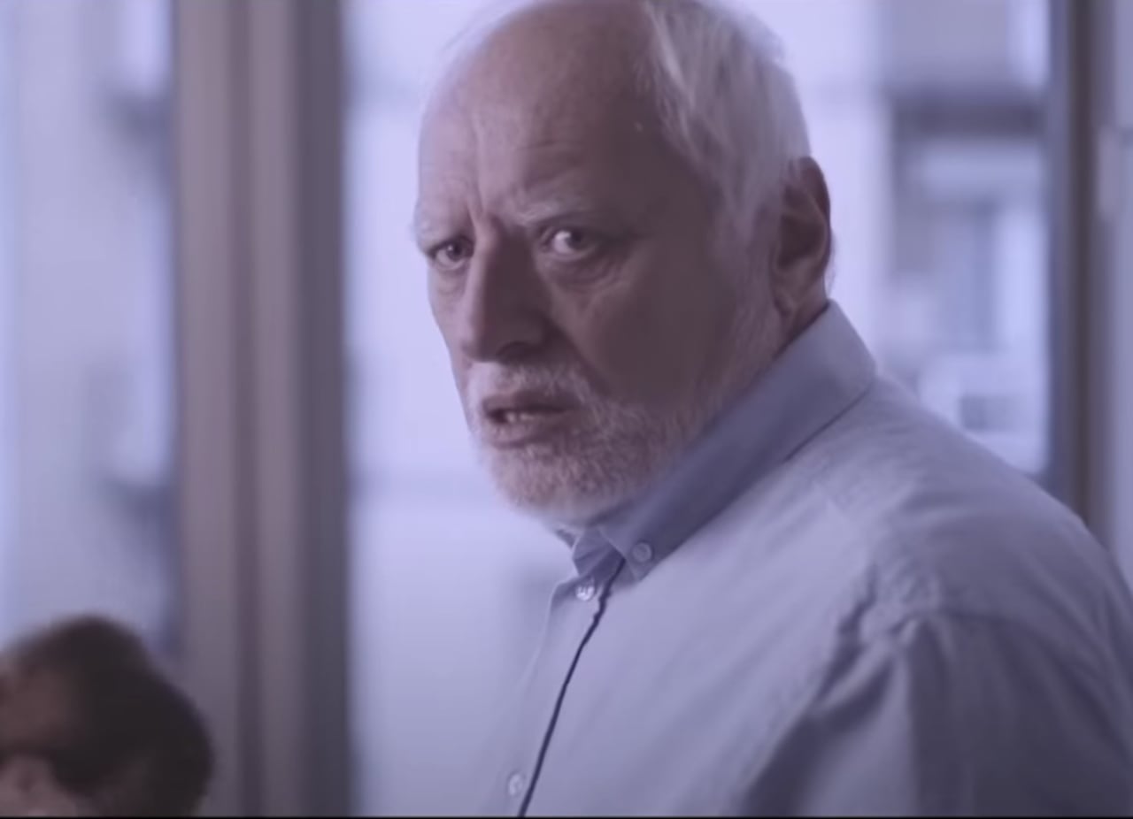 Su nombre real es András Arató y saltó a la fama gracias al meme que en redes fue bautizado como Harold.