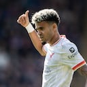 Luis Díaz, jugador del Liverpool FC