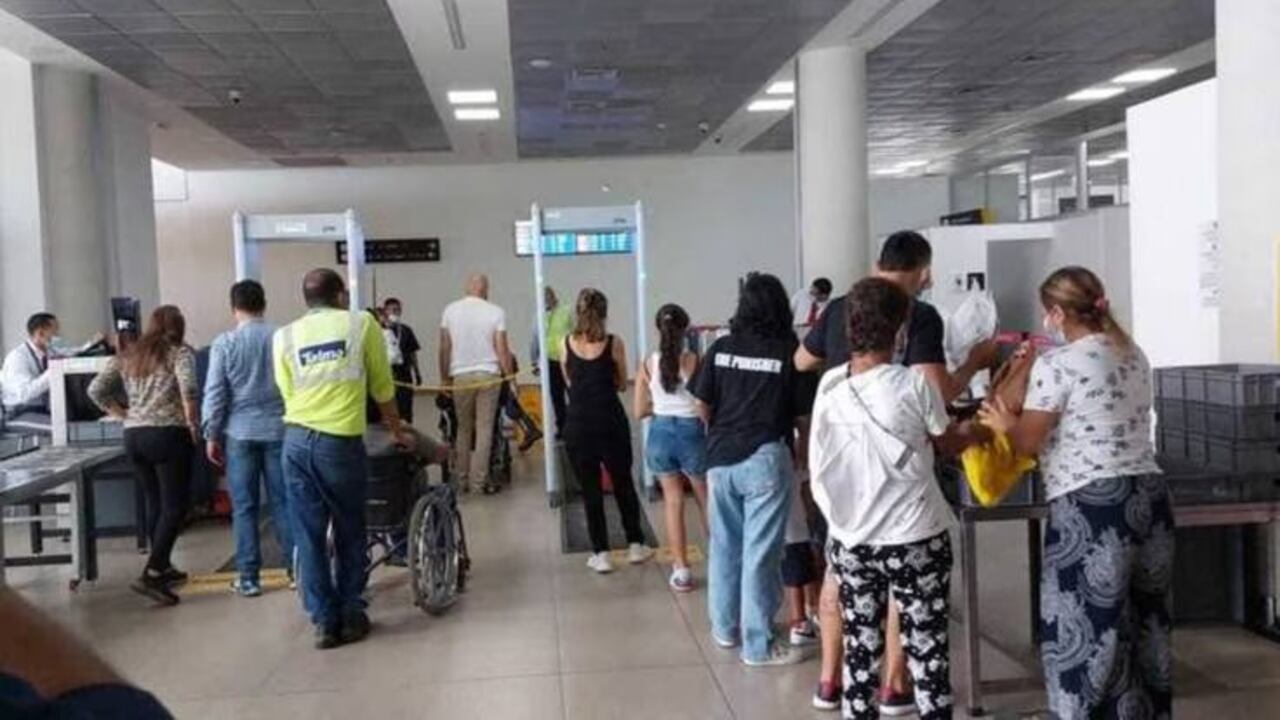 Aeropuerto de Santa Marta.