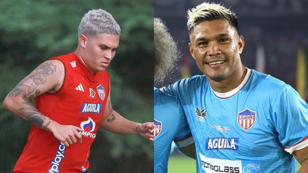 Juan Fernando Quintero y Teófilo Gutiérrez.