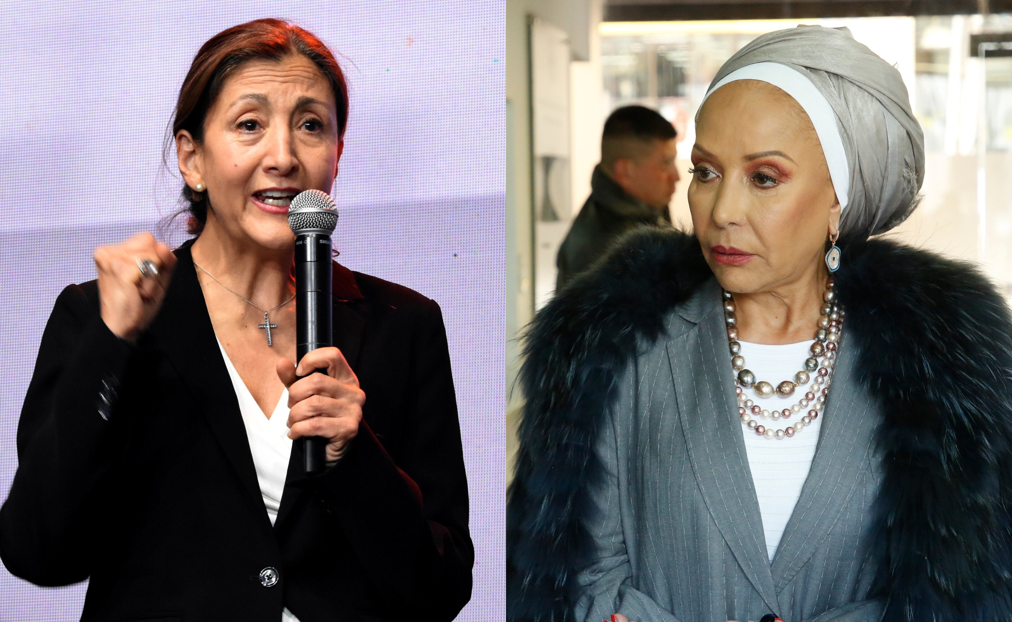 Íngrid Betancourt y Piedad Córdoba