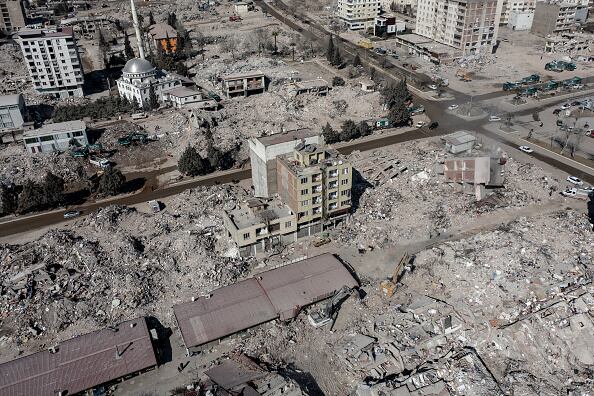 El desastre causado por los terremotos en Turquía.