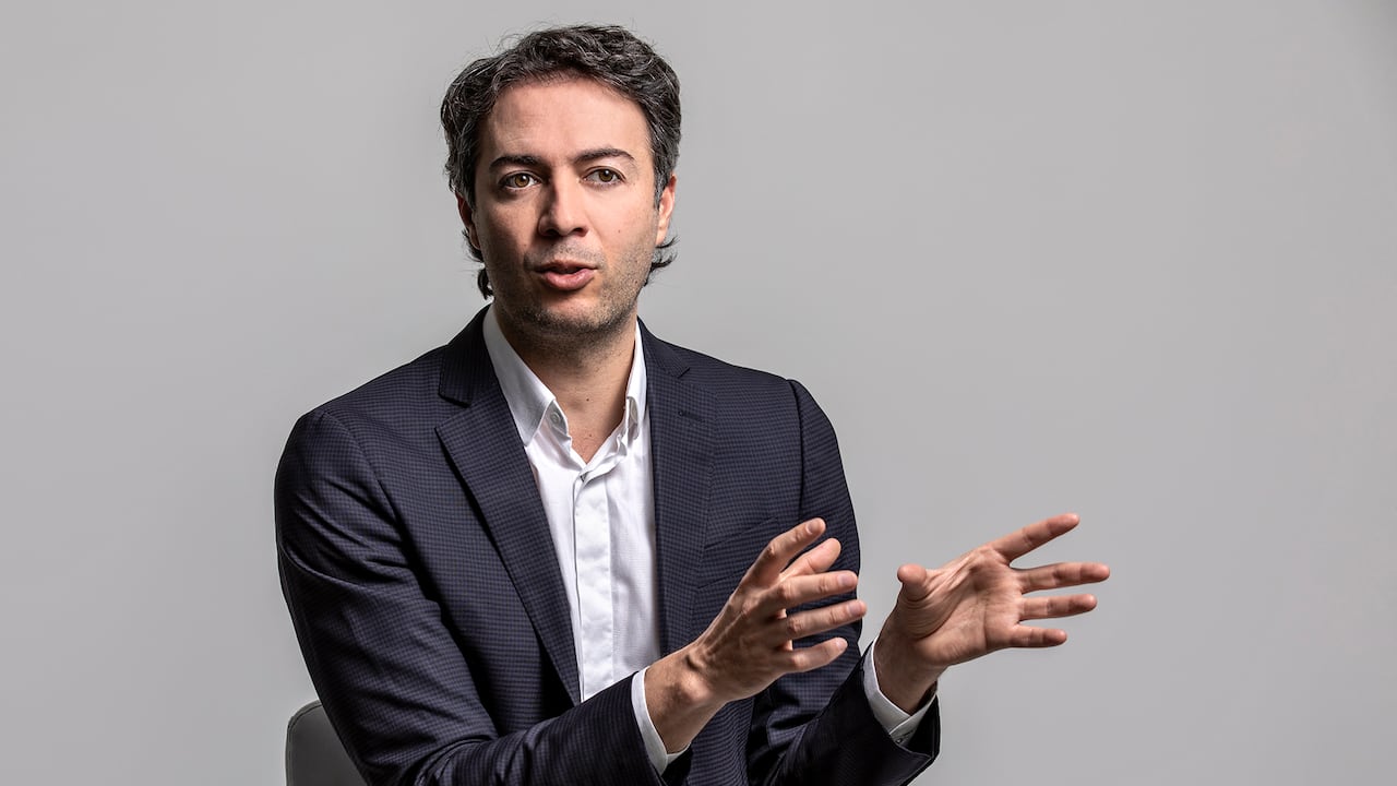 Daniel Quintero Calle. Alcalde de Medellín.
Bogotá Octubre 13 de 2021.
Foto: Juan Carlos Sierra-Revista Semana.