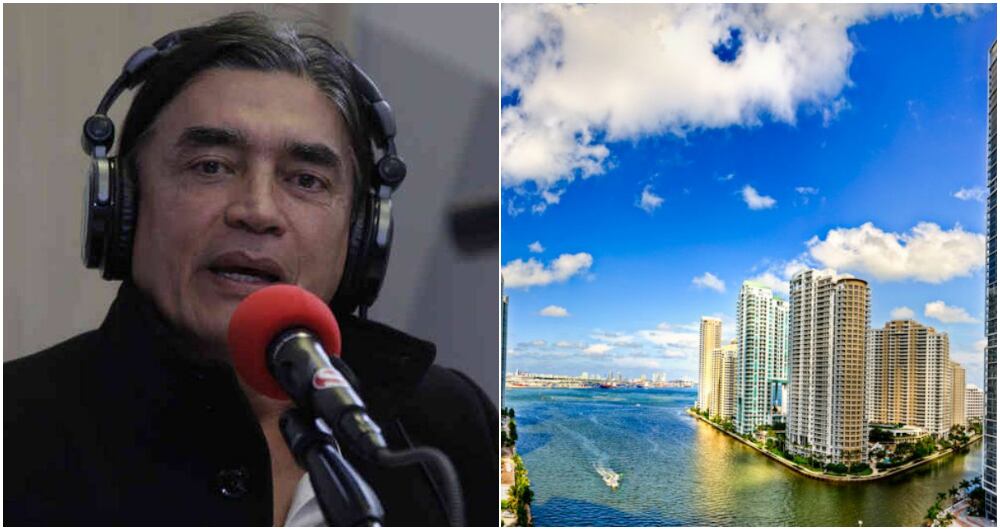 Gustavo Bolívar y panorámica de Miami