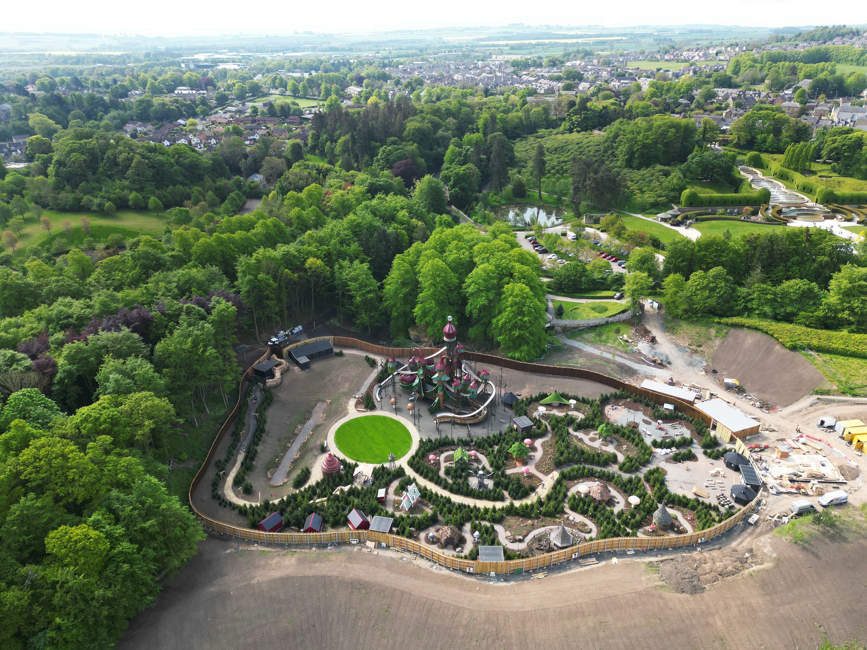 La visión de Jane Percy, duquesa de Northumberland, ubicada en los terrenos del Alnwick Garden en Northumberland