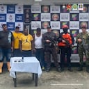 Los procesados fueron capturados en desarrollo de una acción desplegada por servidores del CTI y la Policía, el Gaula Militar y la Armada Nacional.