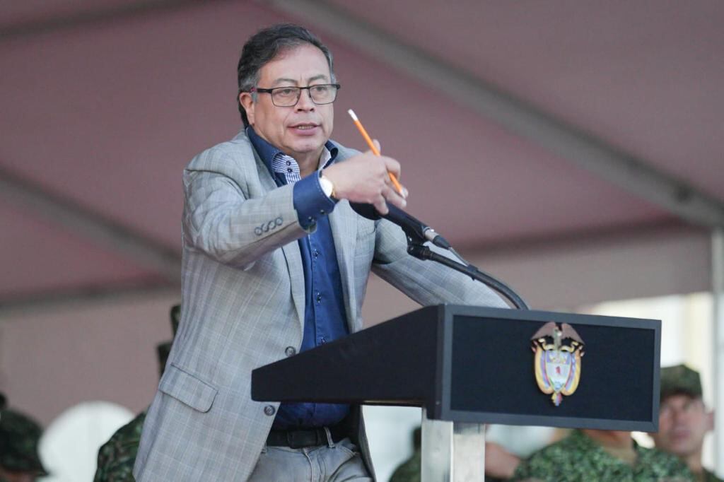 Presidente de Colombia, Gustavo Petro.