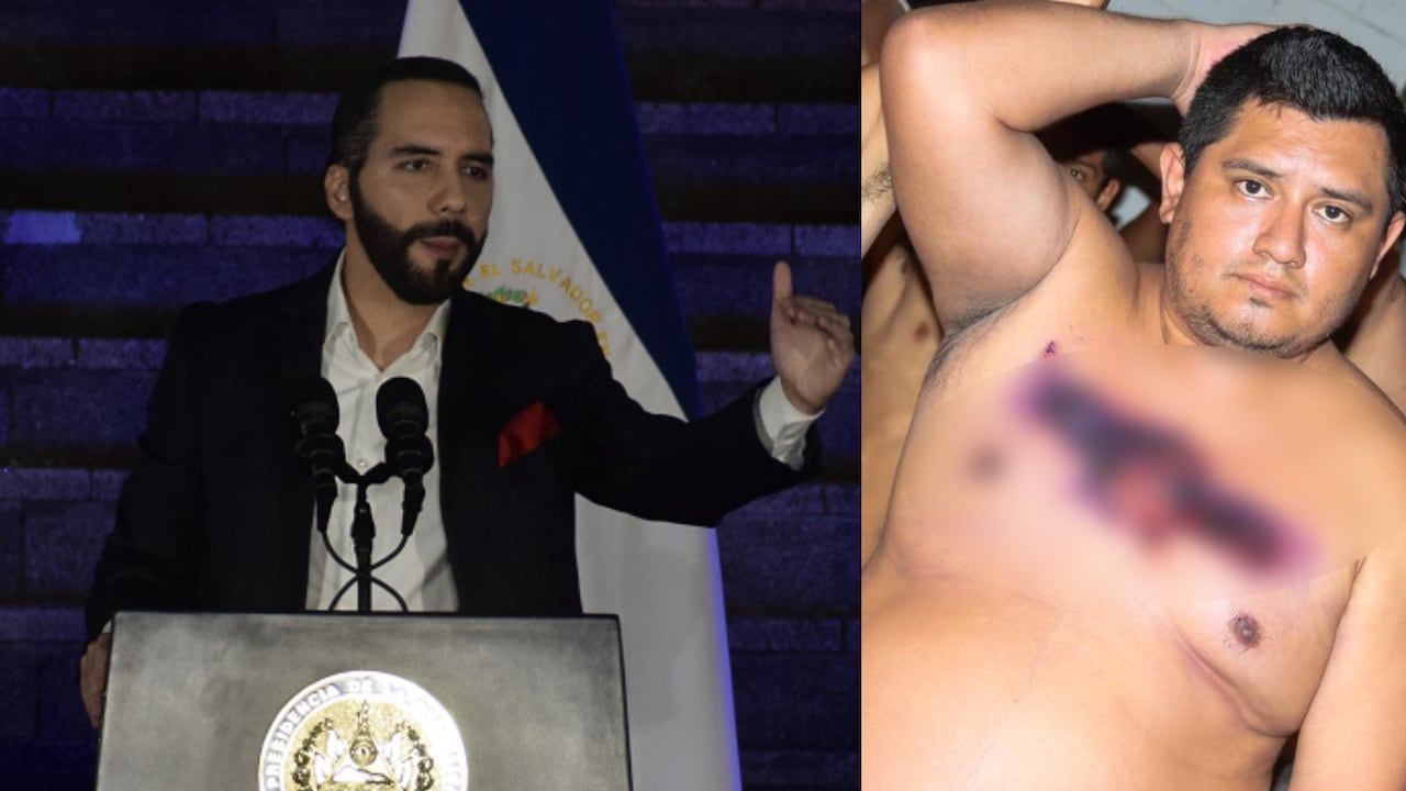 El presidente de El Salvador, Nayib Bukele, destacó que los pandilleros de ese país ahora se queman el cuerpo para tratar de ocultar sus tatuajes.