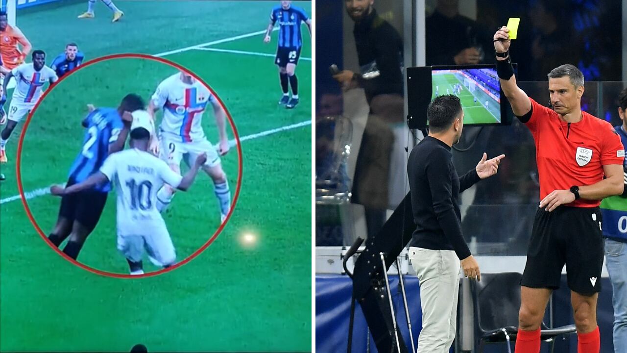 Xavi Hernández cuestionó duramente el trabajo del cuerpo arbitral