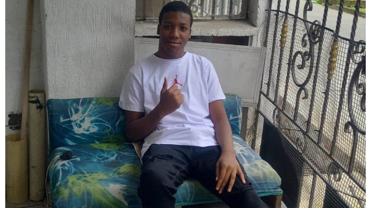Dilan Campaz Naboyá, desaparecido en Buenaventura.