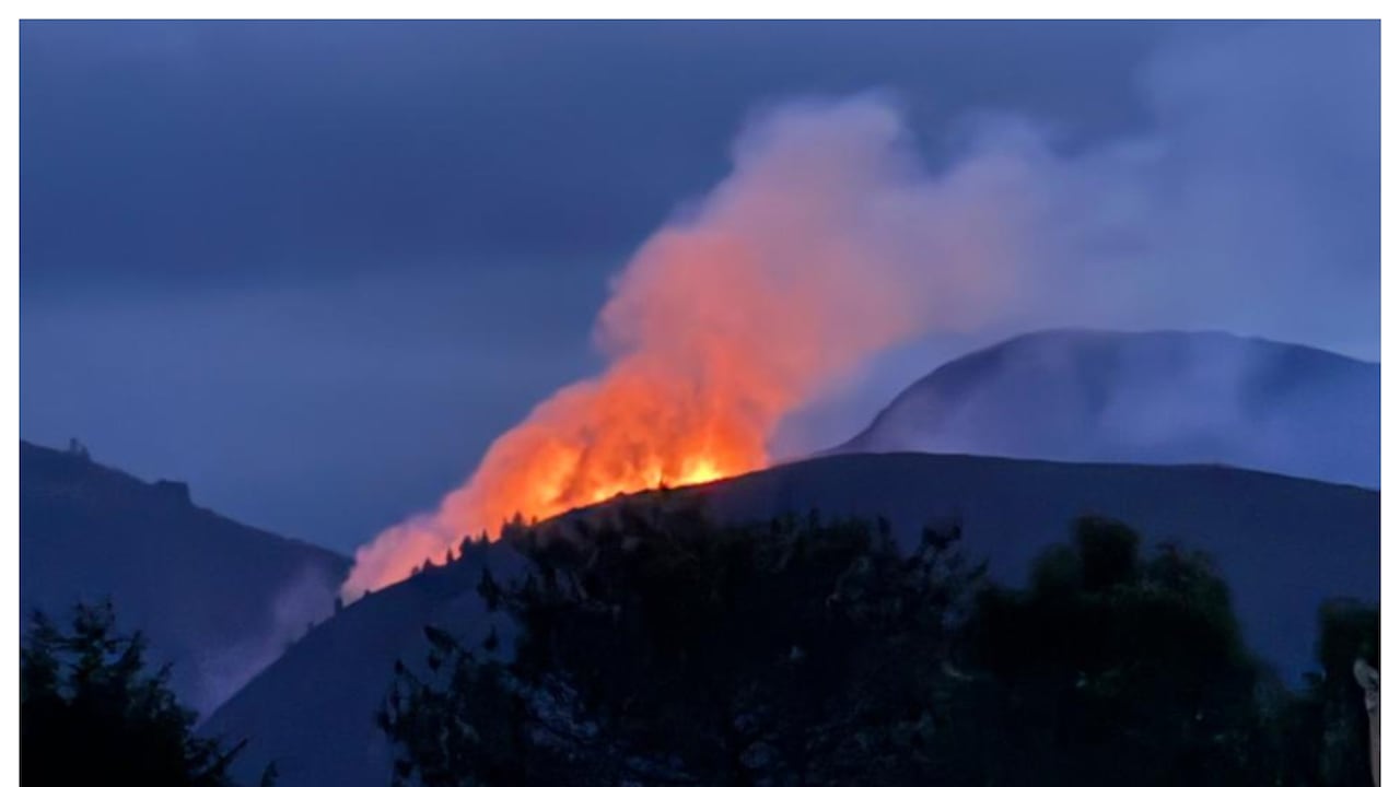 Nuevo incendio en la vereda La Capilla, en Villa de Leyva, Boyacá.
