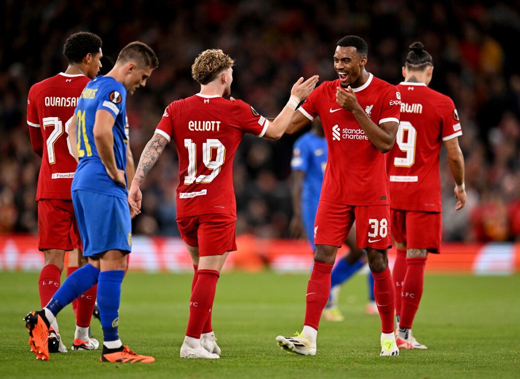 Liverpool ante el Union Saint-Gilloise, por la Uefa Europa League