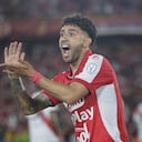 Bogotá. Agosto 19 de 2026. Independiente Santa Fe enfrenta a River Plate, por encuentro válido de la Conmebol Sudamericana 2026, en el partido de ida de octavos de final, en el Estadio Nemesio Camacho El Campín. (Colprensa - Cristian Bayona).