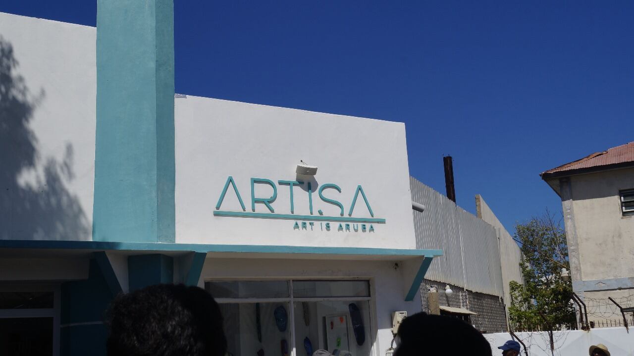 Galería de Arte Artisa, ubicada en el sector de San Nicolás, hace parte de la oferta cultural de este renovado sector de Aruba. (Foto: Juan Manuel Vargas).
