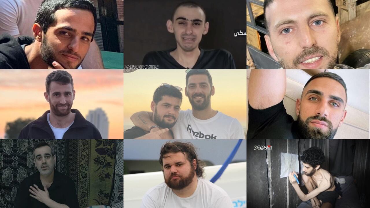 Estos son los veinte rehenes israelíes presuntamente vivos que serán liberados por Hamás.