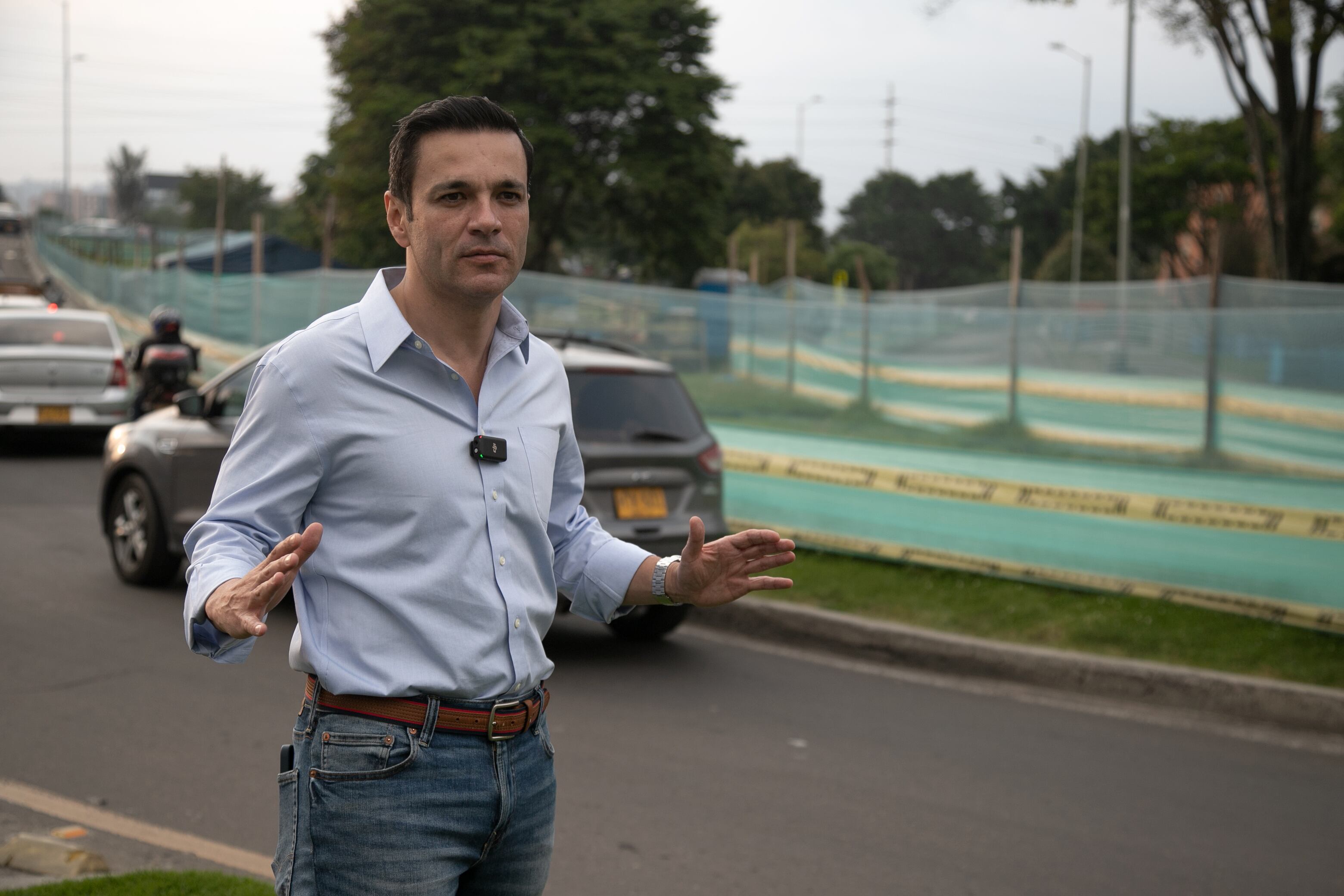 Juan Diego Alvira, cobro de valorización en Bogotá.
Calles en mal estado, vías, obras