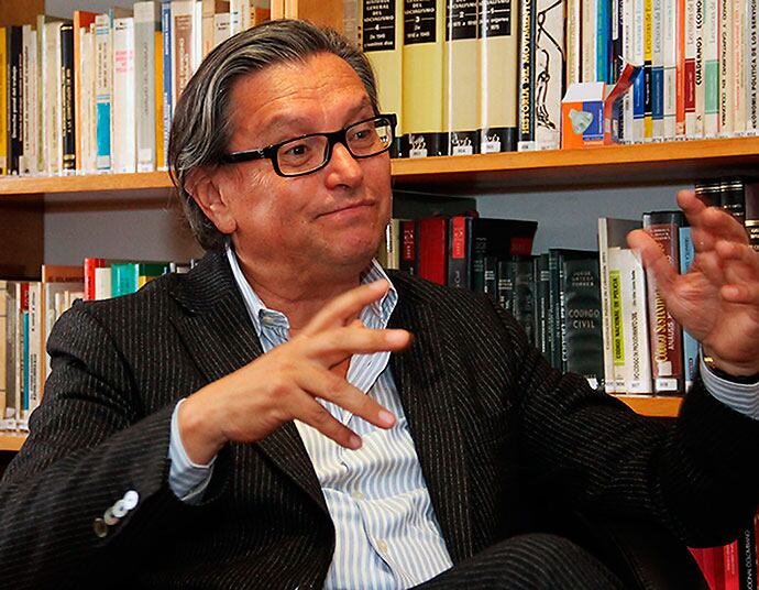 Armando Novoa, jefe negociador del gobierno con la Segunda Marquetalia. 