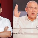 Los senadores Ariel Ávila y Roy Barreras.