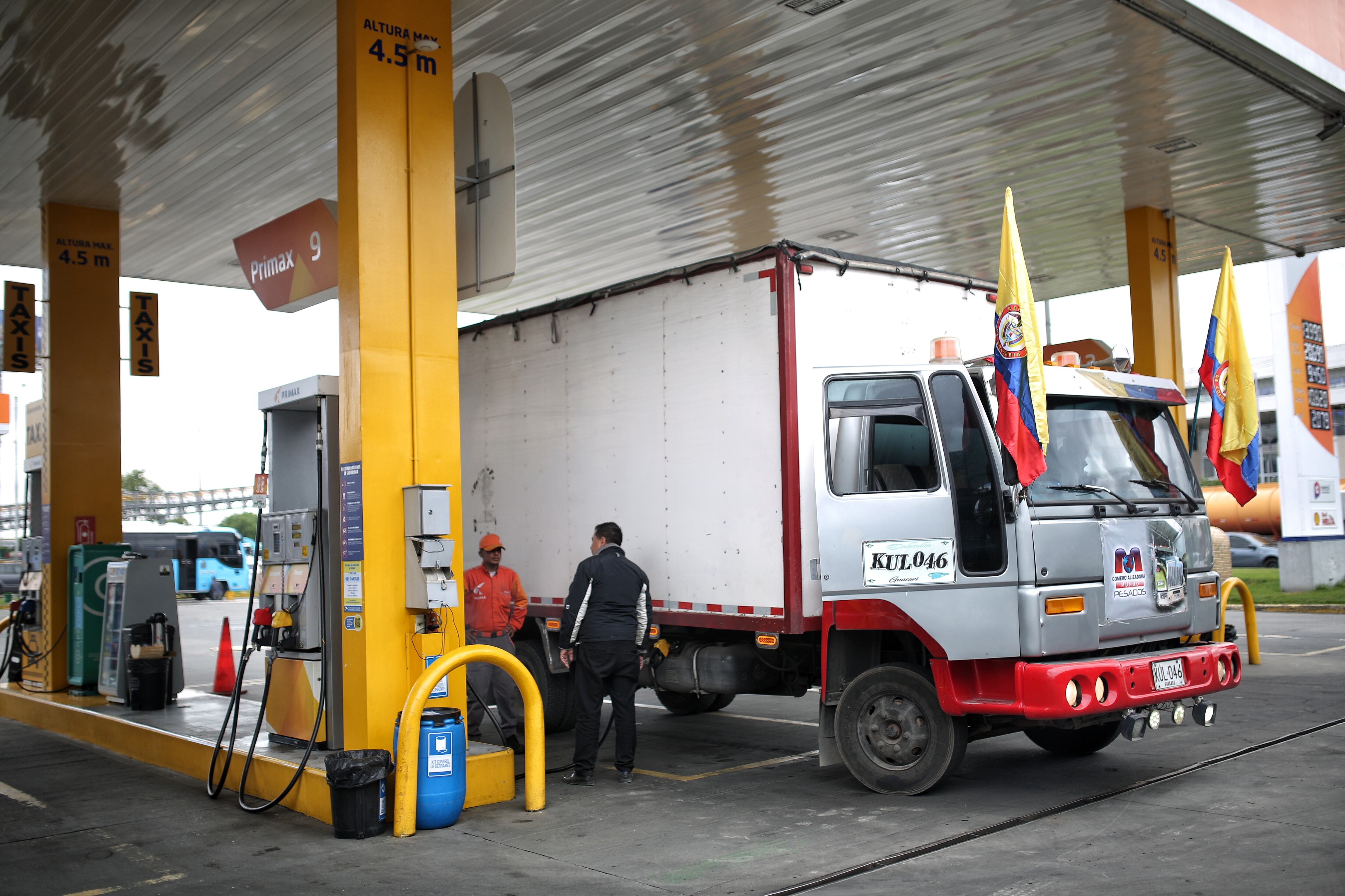 Protestas al gobierno de Gustavo Petro por el incremento en los precios de combustibles